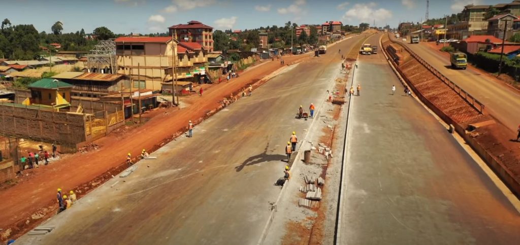 cost of road dualling construction kenya